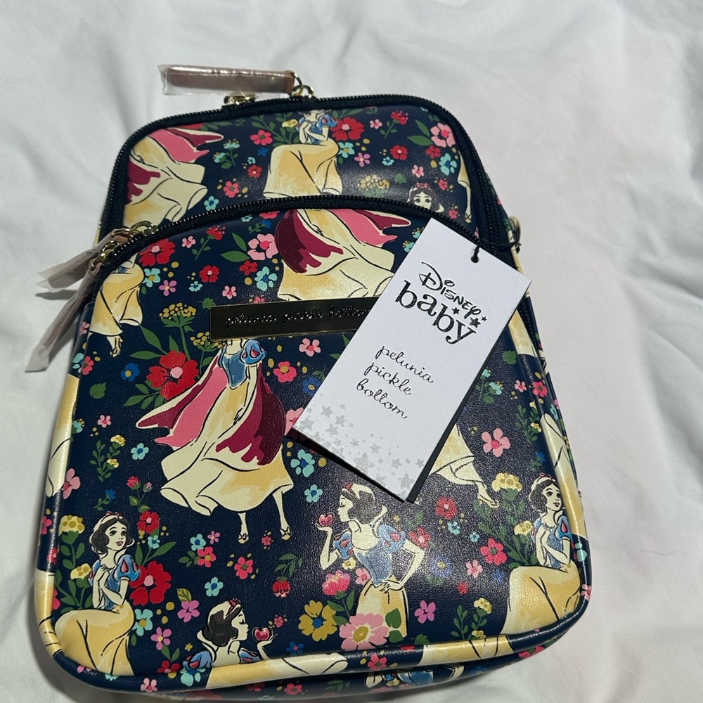 Disney Blue Baby Bag with Floral Design